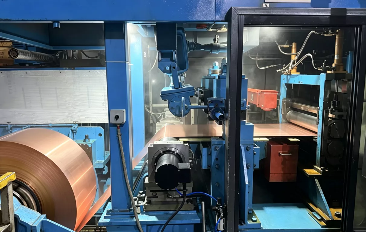 800mm 六辊铜箔轧机板形仪